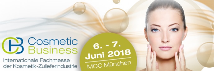 Messe MOC; CosmeticBusiness 2018