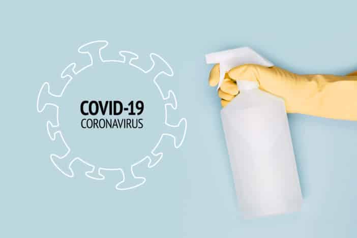 Covid-19; Sanitizer, hand cream, disinfectants , Mikrosilber